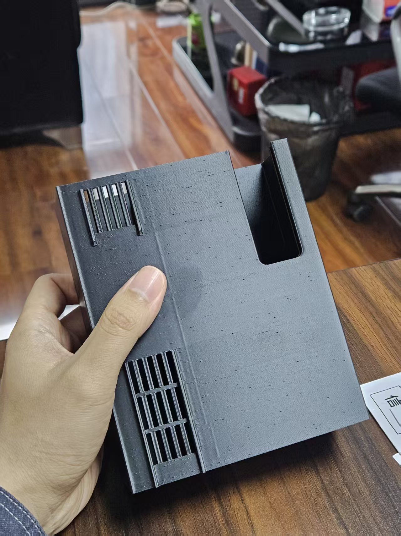 Miniatura 4 do modelo 3D 20*14*16桌面鱼缸