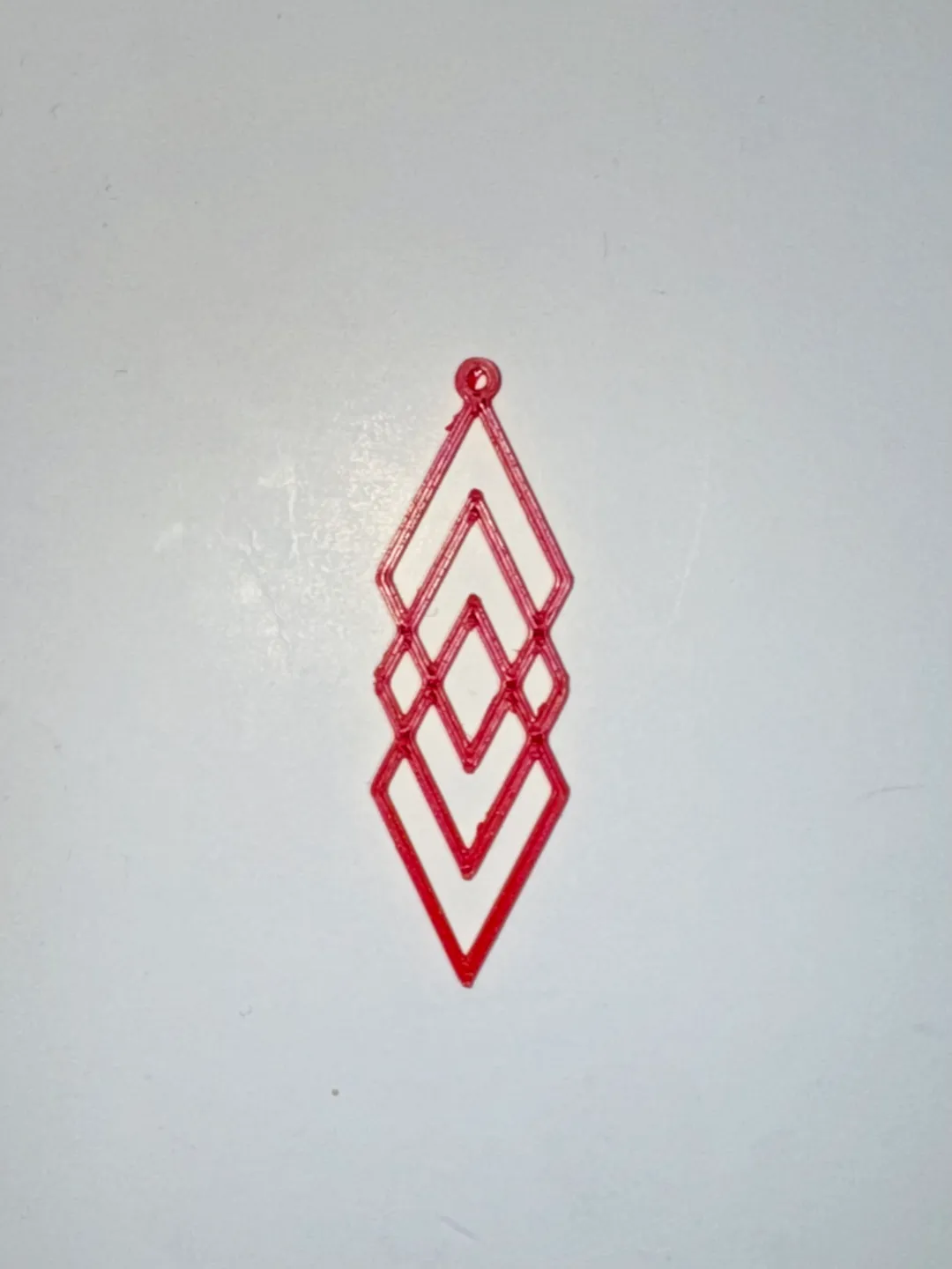 3 Cross Diamond Earrings view 4