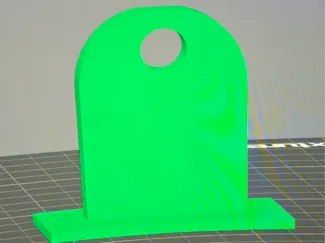 Intertek polyurethane shed hasp staple