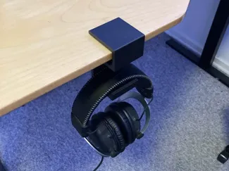 Ultimate Under Desk Headphone Holder (No Screws!)”