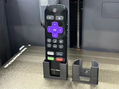 Roku Remote Holder w/Screw Mount