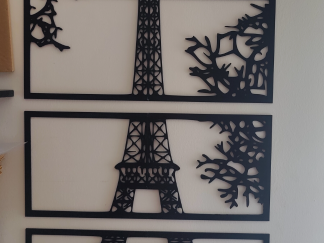 Eiffel Tower Wall Art – Multi-Panel Decoration