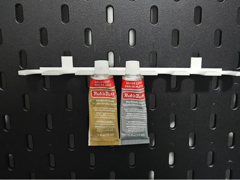 Rub 'n Buff Tube Holder for IKEA Skådis