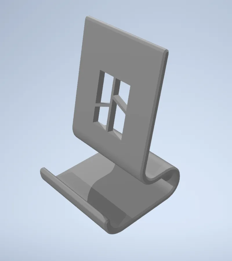 Mobile phone stand with Bambu Lab logo