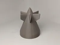 1.5in/38mm - TURBINE - 0.2mm layer, 2 walls, 15% infill