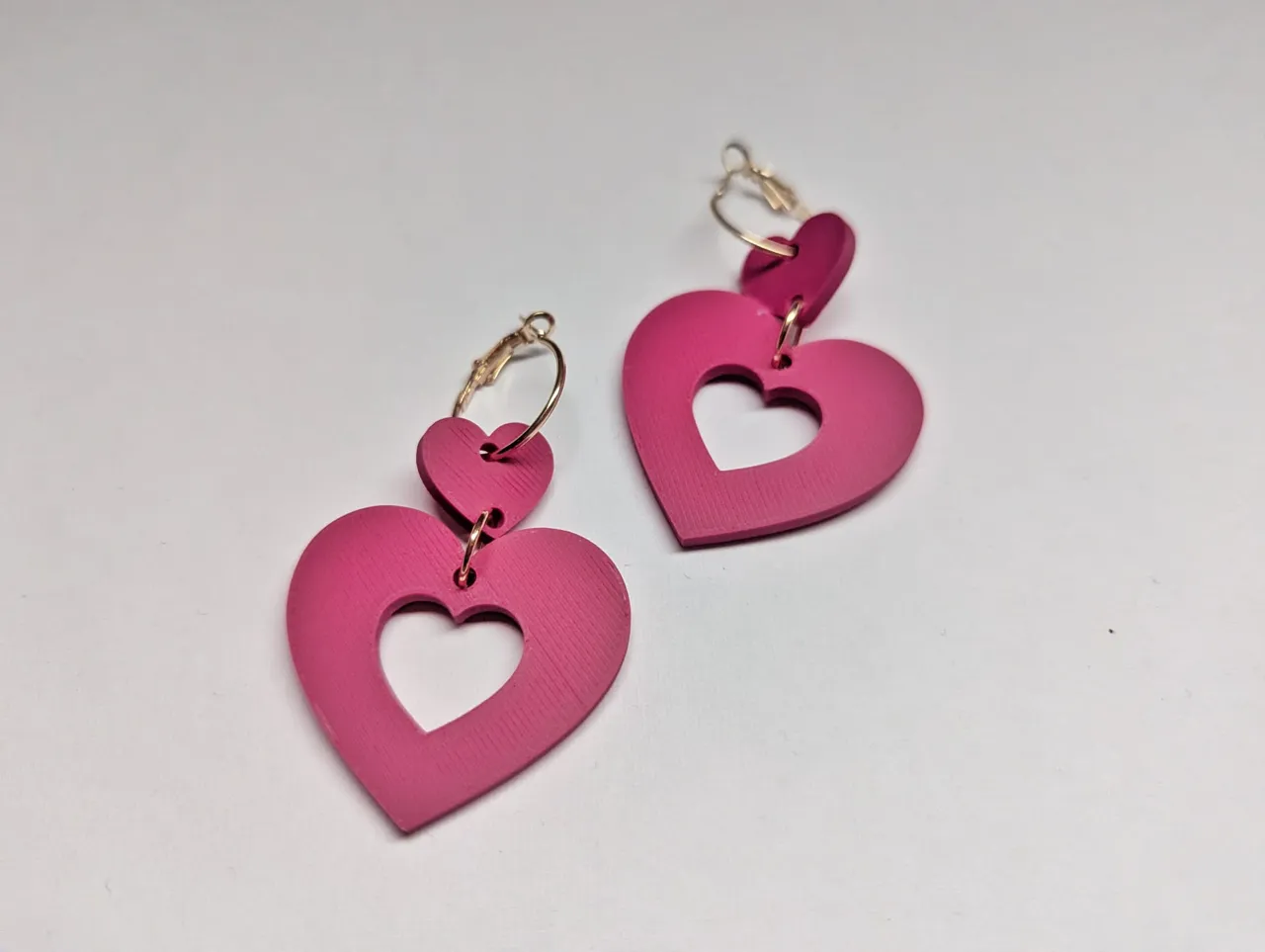 I Heart You Earrings view 2