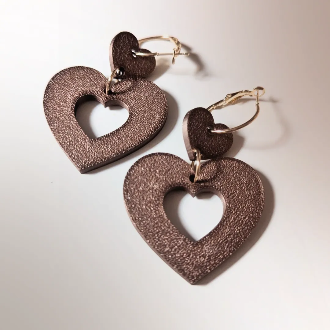 I Heart You Earrings view 3