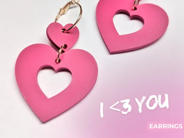 I Heart You Earrings