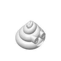 Porte-clés emoji caca — photo 3