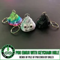 Porte-clés emoji caca — photo 1