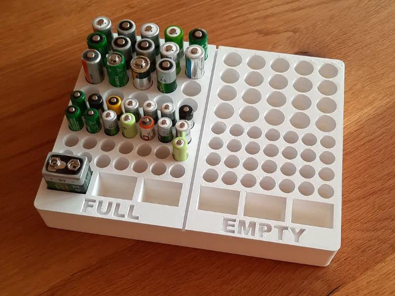Batteriefach, Batterieaufbewahrung