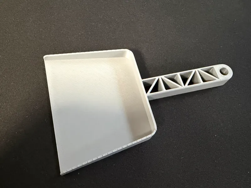 Printer floor shovel