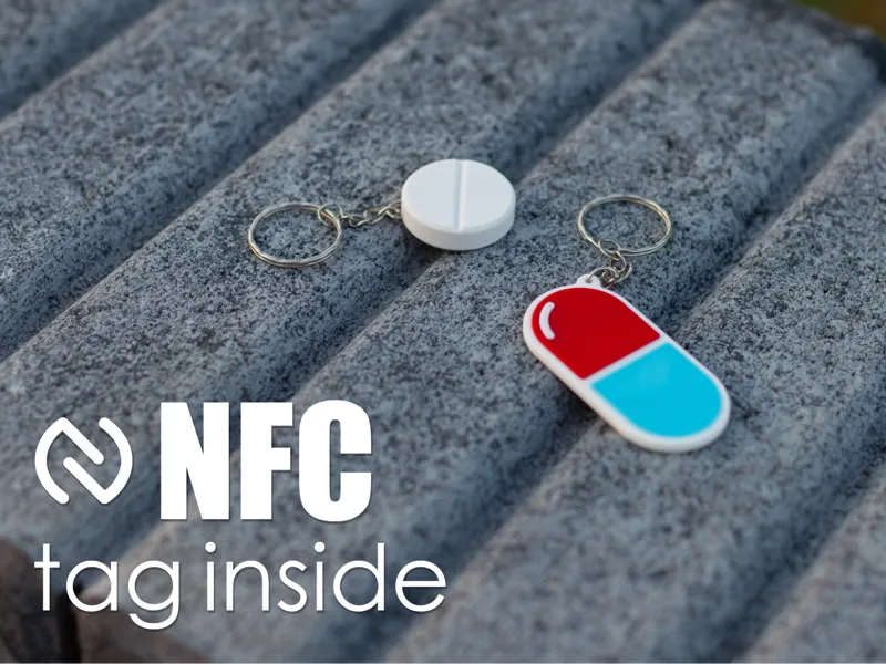 Pill Shaped NFC tag - Medication Information