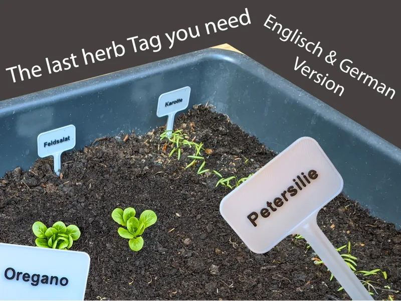 Herb- / Plant- Tags | Kräuterstecker| Customizable