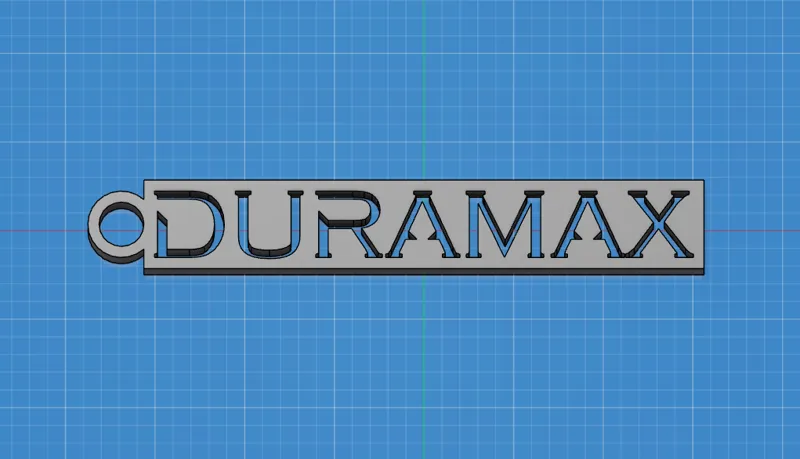 Duramax Keychain