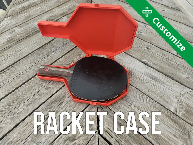 Table Tennis "snug fit" Racket Case