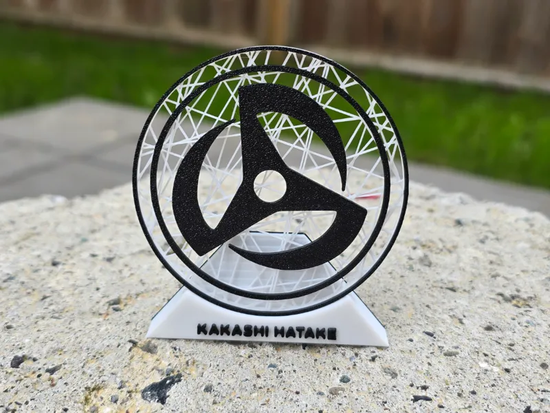 Kakashi Mangekyou Sharingan String Art