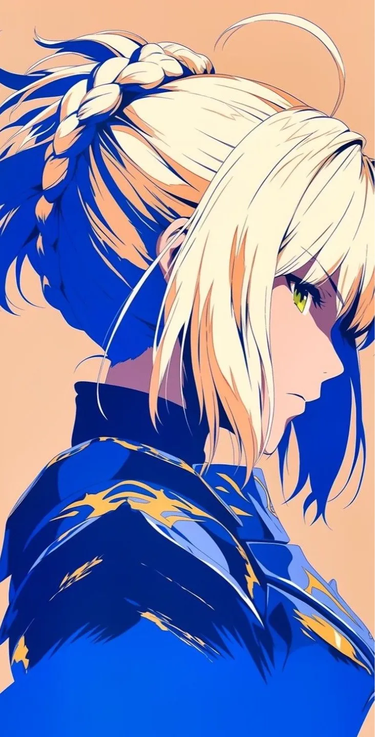 anime Fate Saber - Free 3D Print Model - MakerWorld