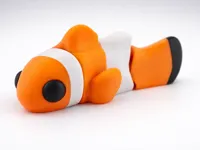 Poisson-clown articulé anti-stress — photo 1