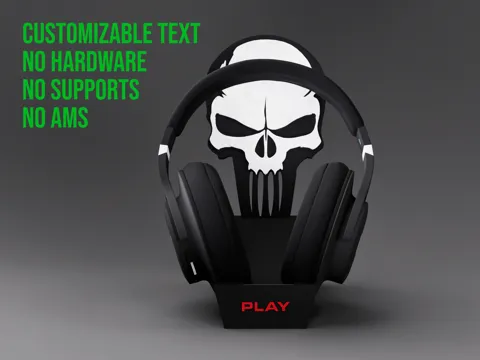 Skull Headphones holder