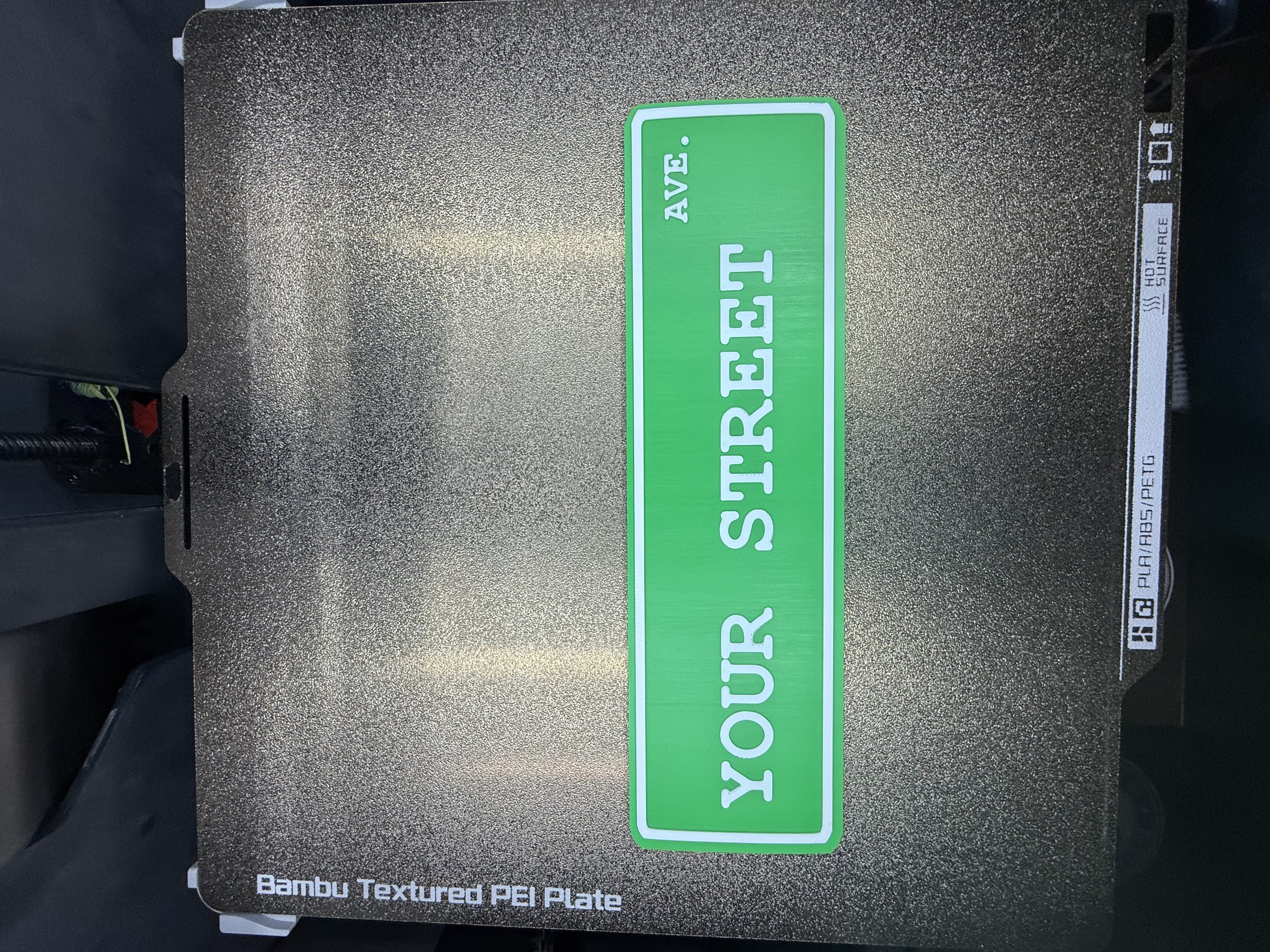 Miniatura 2 do modelo 3D EDITABLE STREET SIGN 