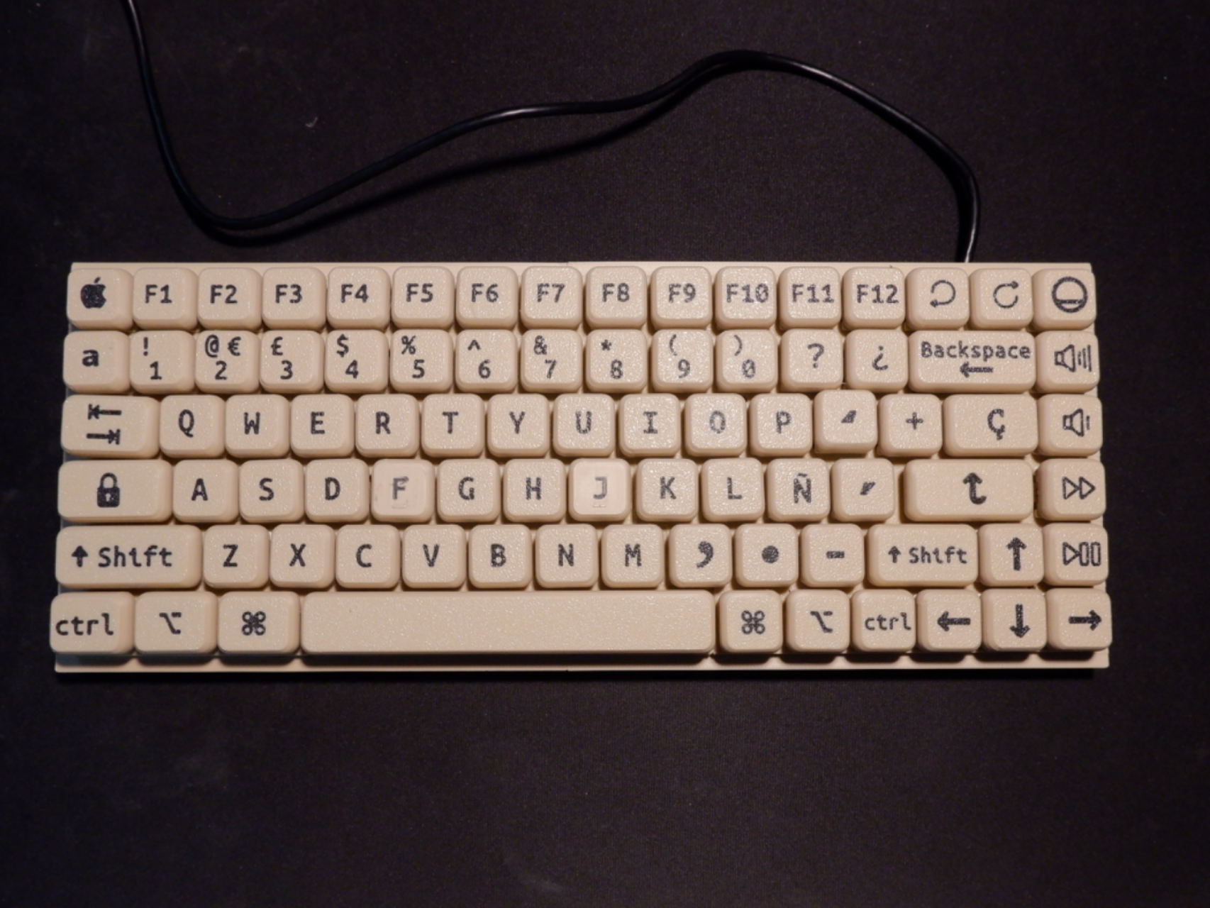 Retro Mechanical Keyboard