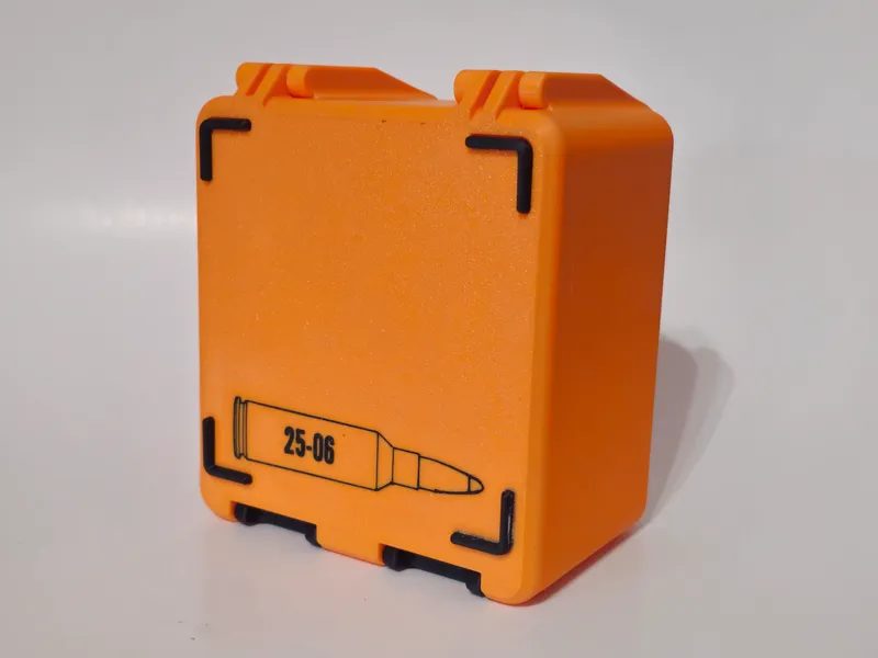 25-06 Ammo Box - 100 Round - Stackable