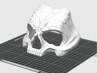 Maschera 3d Salmo