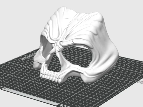 Maschera 3d Salmo