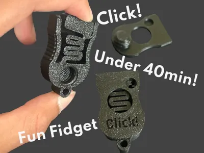 Fidget Clicker, Fun Toy for Kids, ADHD, Click!