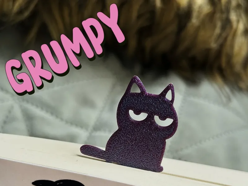 Lesezeichen Grumpy Cat
