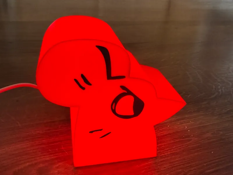 Root Lord of the Hundreds Meeple Lamp