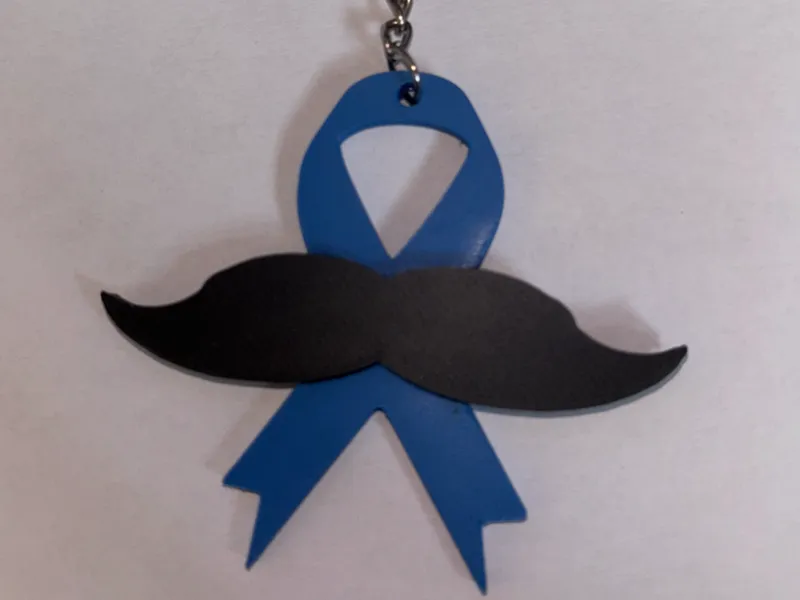 Porte clé Ruban Movember