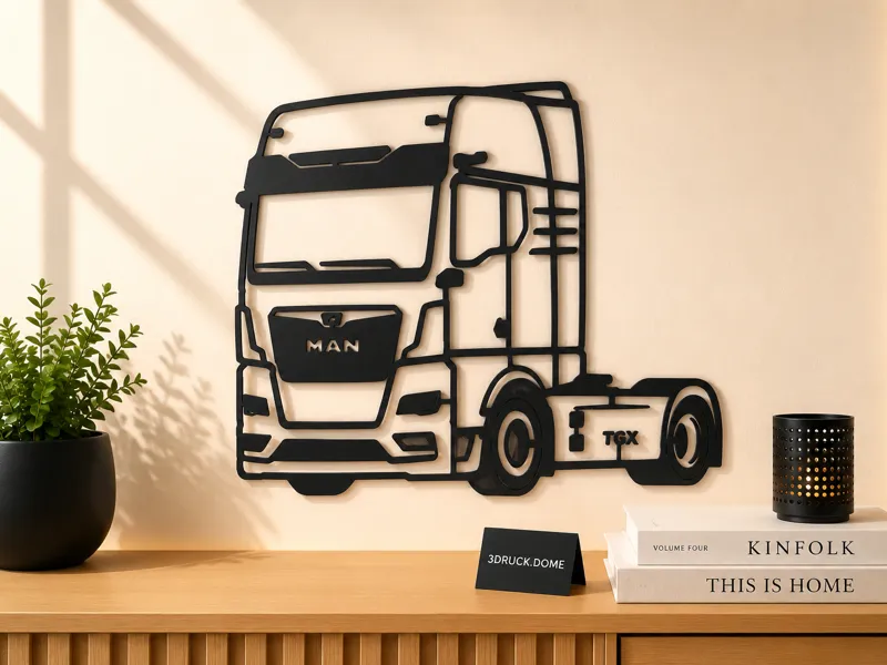 MAN Lkw Silhouette