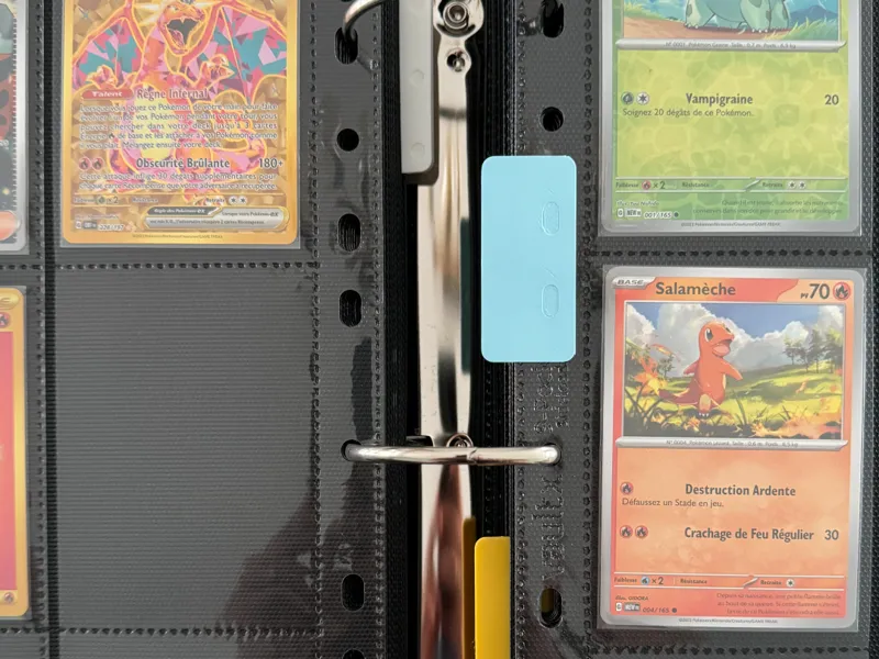 TCG binder bookmarks