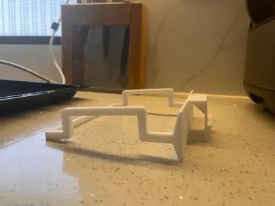 V2 Garbage Bag Holder for Door w/ sloped top 