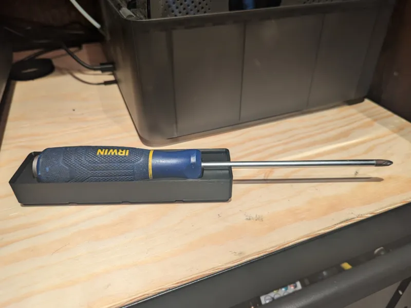Gridfinity 1x4x3 Bin for Irwin Screwdriver