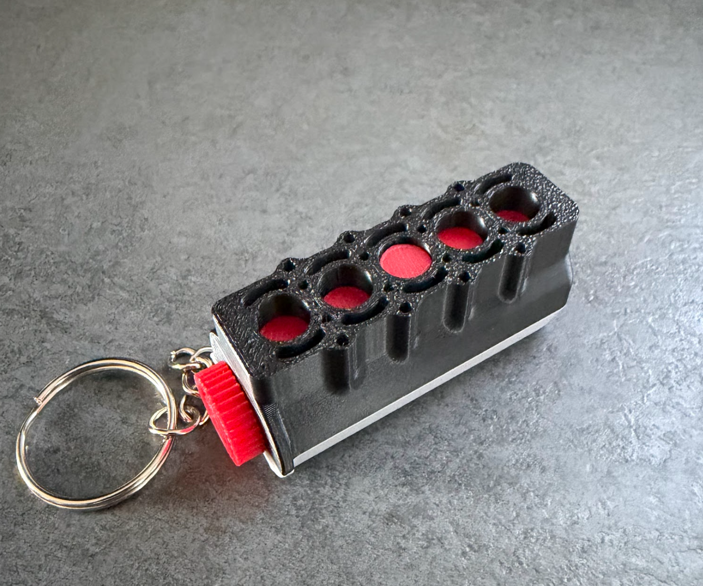 Miniatura 3 do modelo 3D Fidget inline 5 engine Keychain