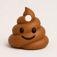 Mini Poop Keychain (2 cm)
