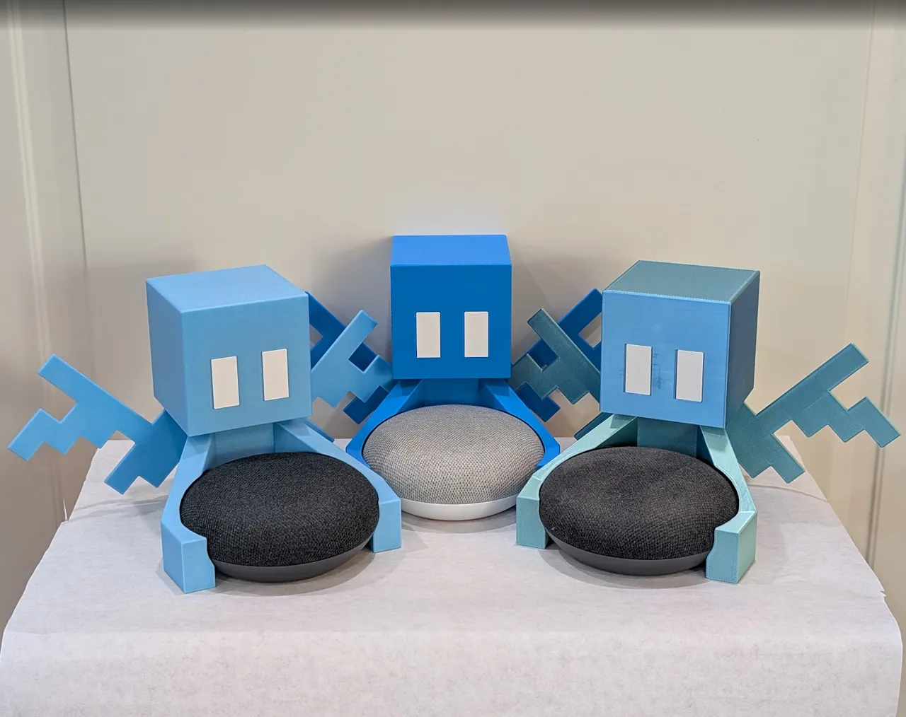 Minecraft Allay - Google Home/Nest Mini Holder view 2