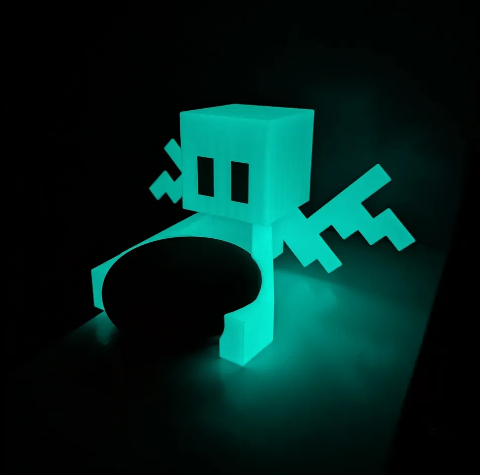 Minecraft Allay - Google Home/Nest Mini Holder view 3