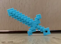 Big diamond sword single color