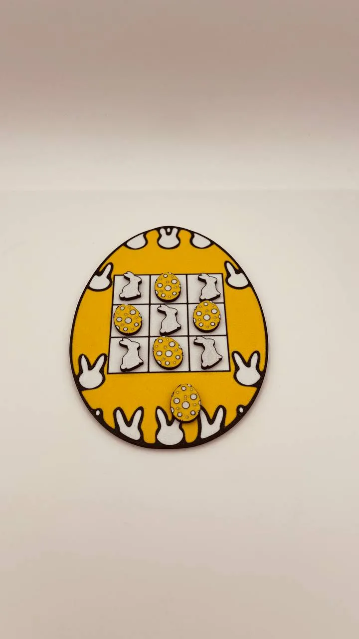 tic tac toe easter egg 