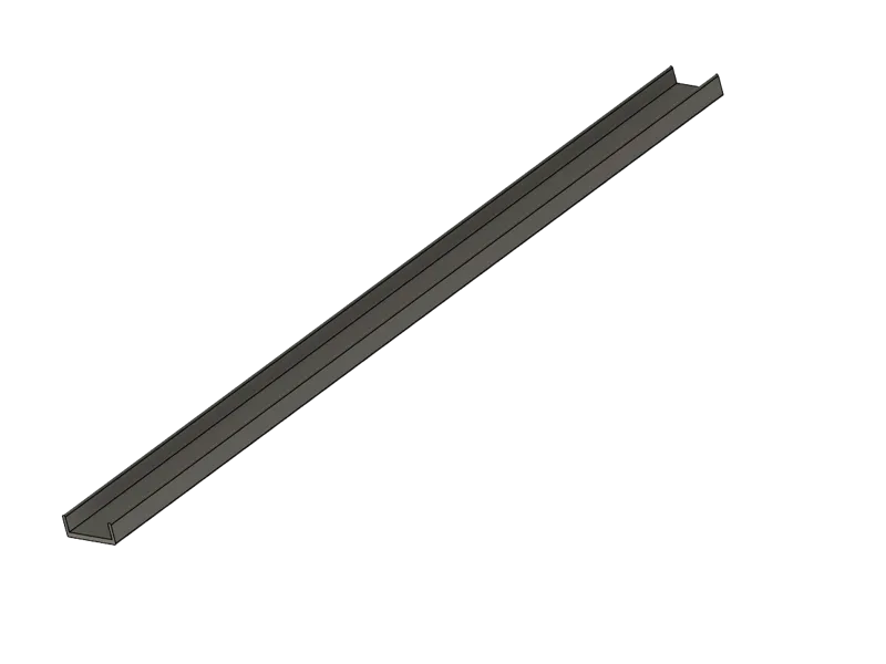 Eckschienen für Schränke 250x18mm und 250x15mm