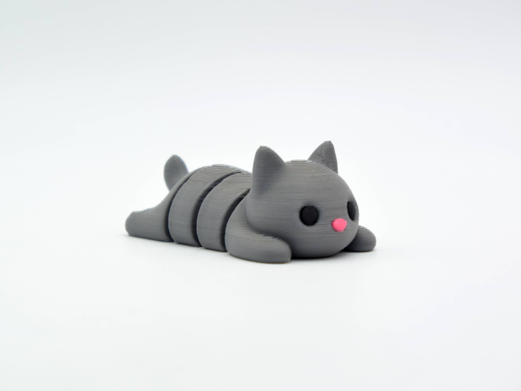 Flexi Cat - Articulated Keychain