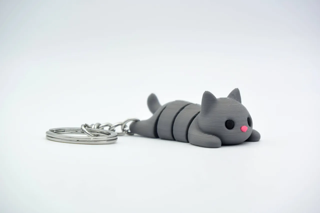 Flexi Cat - Articulated Keychain view 3
