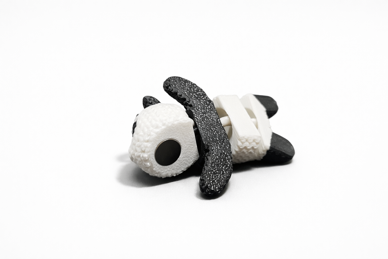Miniatura 4 do modelo 3D Knitted Articulated Panda