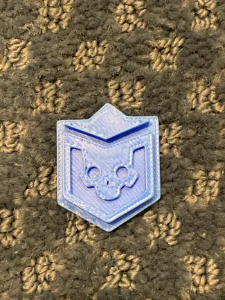 Helldivers 2 Skull Admiral Badge