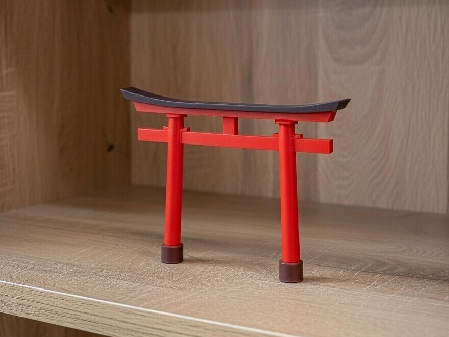 Japanisches Torii Tor perfekt für asiatischen stil