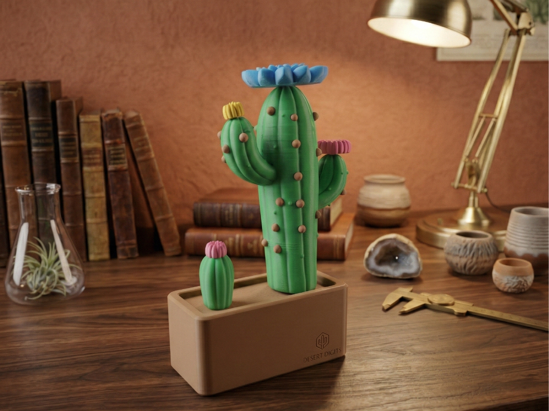 Modular Cactus – Customizable  Plant #2 - NOAMS